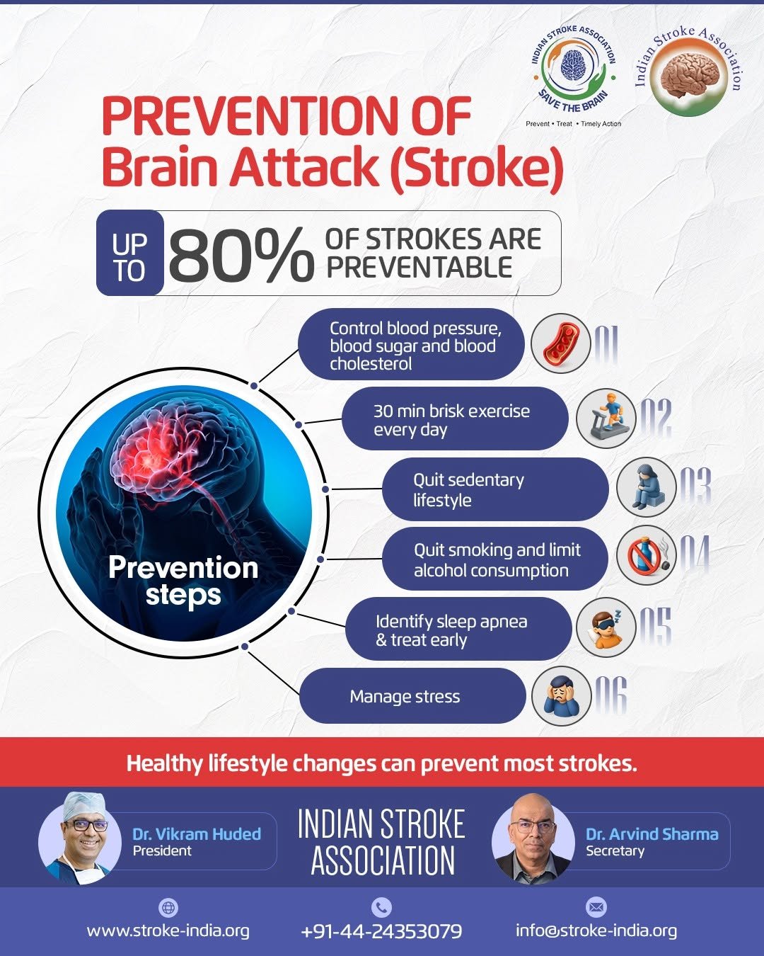 ISA Instagram stroke prevention post